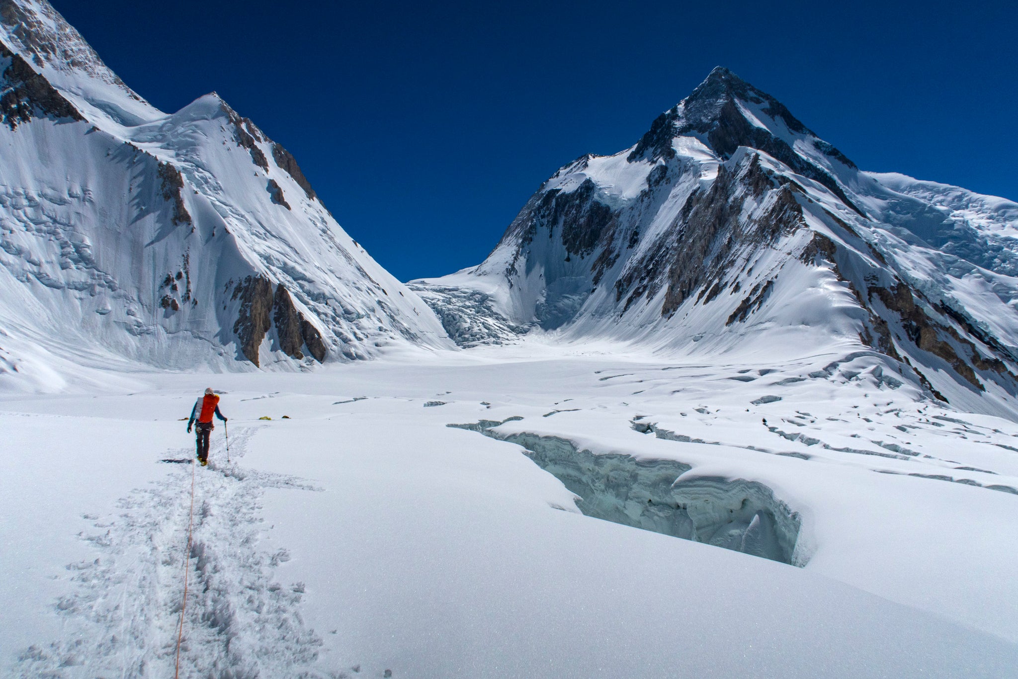 Climbing Pakistan's remote Gasherbrum peaks